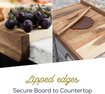 Многофункциональная деревянная доска для резки хлеба с печатью на губах и лазерной гравировкой