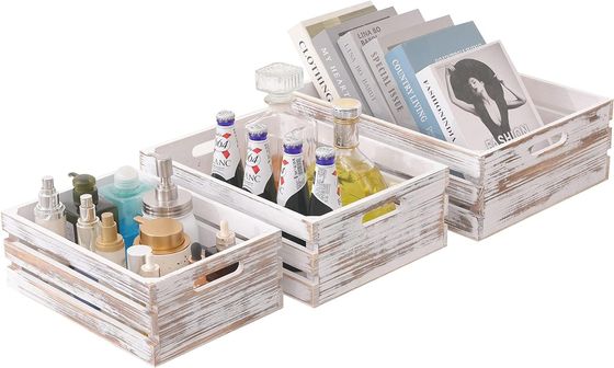 11.25x7.75x4.5' Сосновые деревянные ящики и коробки для индивидуальных домашних украшений