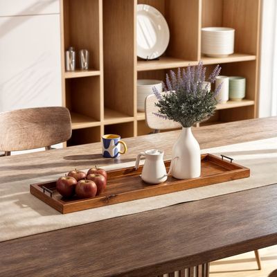 Большая деревянная доска для подачи, идеально подходит для выставки и подачи любимых сыров.