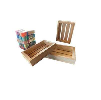 Всесезонный подарочный комплект из деревянного мыла из 14 штук, бесплатное образцовое предложение завтра.