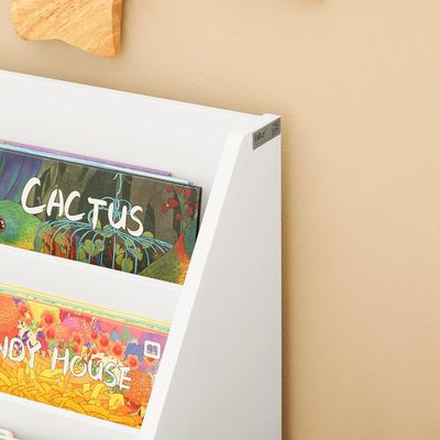 Вырезанный деревянный книжный шкаф Книжная полка Хранилище Экранная стойка Организатор для детей Дети