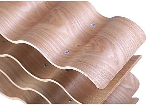 4 слоя специальная деревянная полка для легкой установки деревянной бутылки для хранения вина