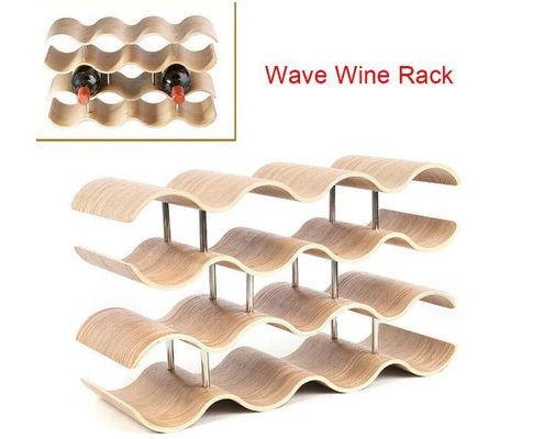 4 слоя специальная деревянная полка для легкой установки деревянной бутылки для хранения вина