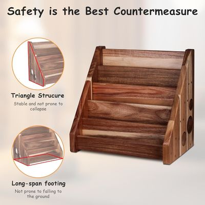 Функциональный Дизайн Монтессори Дисплейная Полка Вырезанный деревянный книжный шкаф для детского класса