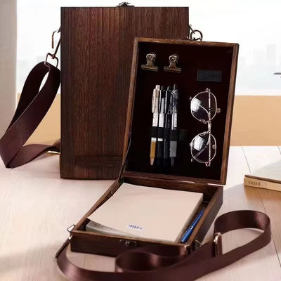 Заказ на заказ Паулуния Деревянная многофункциональная красочная коробка с хранилищем