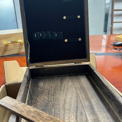 Заказ на заказ Паулуния Деревянная многофункциональная красочная коробка с хранилищем