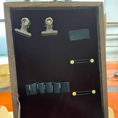 Заказ на заказ Паулуния Деревянная многофункциональная красочная коробка с хранилищем