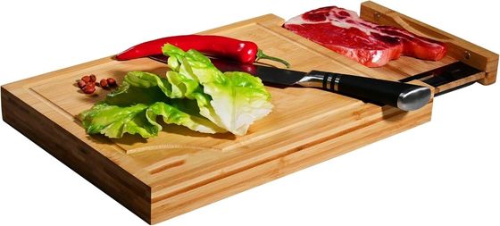 Профессиональная планка для резки бамбука с масштабными и квадратными блоками резки