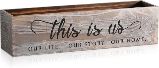 Деревянная прямоугольная плантационная коробка для деревянных центральных деталей