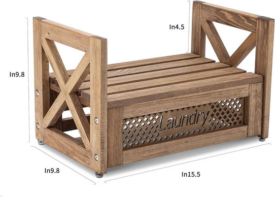 Деревянный стиральный организатор Прочный подставка для моющих средств усиливает очарование фермы