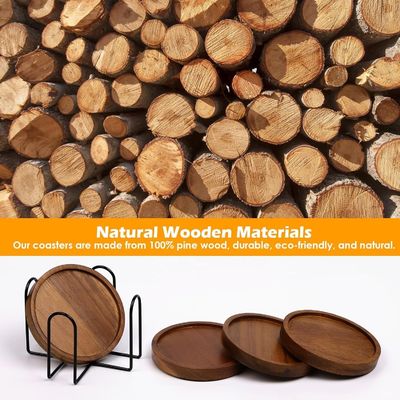 Настраиваемый логотип Приемлемый напиток подставки для стола Матсы Подмостки Столовая декорация