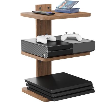 Настраиваемая форма плавучая телевизорная полка для DVD-плееров кабельные коробки маршрутизаторы игровые приставки