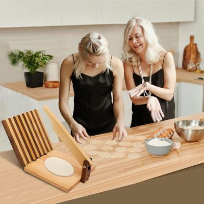 10 дюймов квадратная древесная мука Тортилья Пресс для домашнего Тако и больше пользовательского логотипа приемлемо