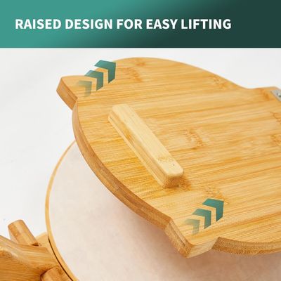 10 дюймов диаметром Бамбуковый Тортильи Пресс Мастер на заказ для домашних мексиканских тортильи