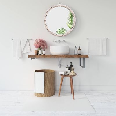 Гостиница Дом ванная комната Декорация деревянные бусины Домашняя декоративная стена висеть для спальни детский сад