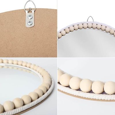 Гостиница Дом ванная комната Декорация деревянные бусины Домашняя декоративная стена висеть для спальни детский сад