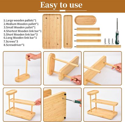 Домашний организатор Многофункциональная стойка для запасов парфюмерии, косметики, кондиции и многого другого