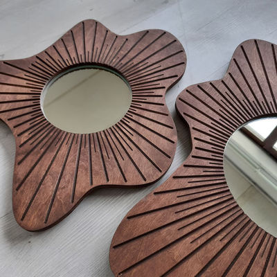 Красивое украшение дома настенное зеркало набор из 3 для обеденной комнаты и декорации входа