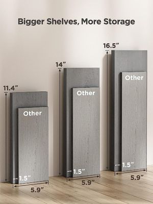 Деревянные плавучие полки для столовой