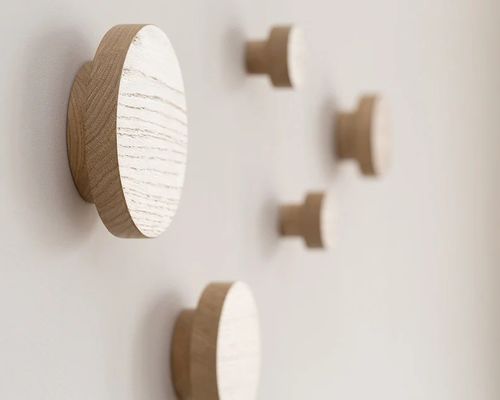 Деревянный магнитный клавиатурный держатель для стены