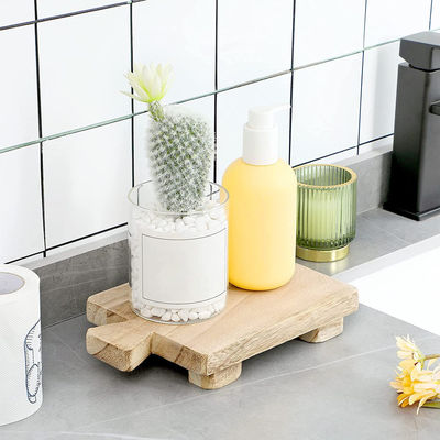 Материал растительного масла Деревянный пьедестальный стенд Дисплейная палитра