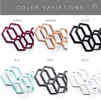 Домашняя мебель Деревянная медовая роща Стенная монтажная трубка для туалетной бумаги с хранилищем тканей