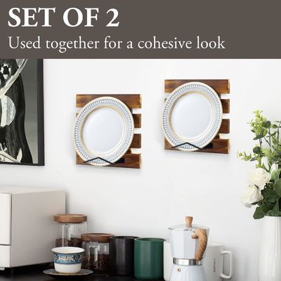 Размер по заказу Рустический сгоревший плоский дерево и черный металл