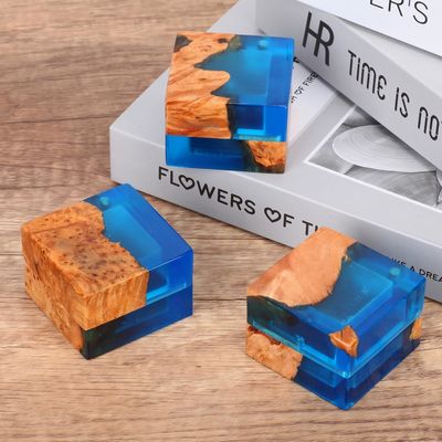 Одноразовый маленький деревянный кольцевой ящик для индивидуального заказа