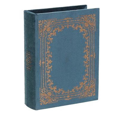 Декоративная деревянная коробка для хранения книг в форме безделушек с шелковой печатью / сжигание