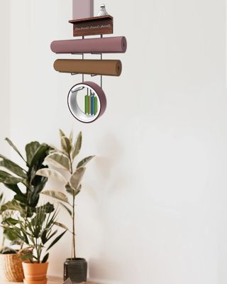 Деревянные плавучие полки для матрасов йоги