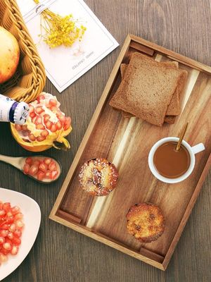 12.6"x12.6"x1.96" Блоки для резки Деревянная доска для резки хлеба