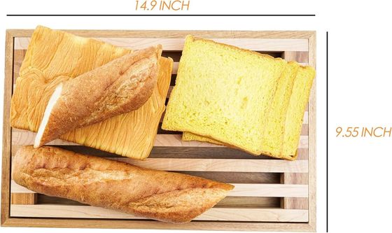 12.6"x12.6"x1.96" Блоки для резки Деревянная доска для резки хлеба