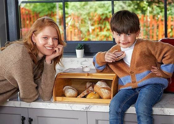 Держите свой хлеб свежим и свою кухню организованной с нашей ассамблеей требуется хранилище Бо