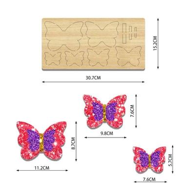 Изготовление из дерева по заказу Рукоделия Форма Боковые режущие матрицы для натурального или индивидуального цвета