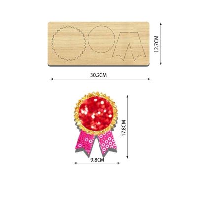 Изготовление из дерева по заказу Рукоделия Форма Боковые режущие матрицы для натурального или индивидуального цвета