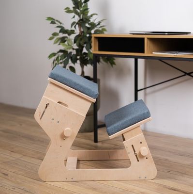 Гостиная Деревянный стул для коленопреклонения Сгоревший печать Регулируемый и индивидуальный подарок