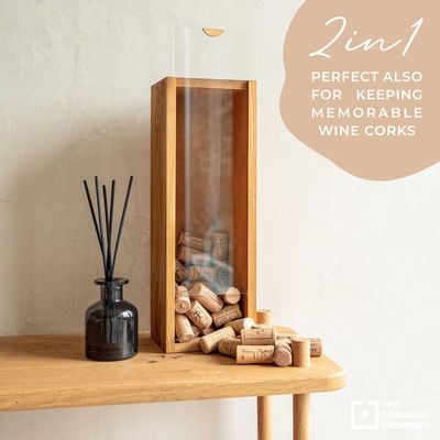 Четырехугольная деревянная винная коробка с выгравированной индивидуальной бутылочной коробкой