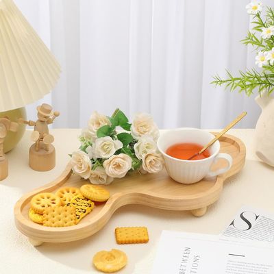 202407 Декоративная деревянная подножка Нерегулярный деревянный пьедестал для домашнего убранства