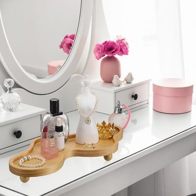 202407 Декоративная деревянная подножка Нерегулярный деревянный пьедестал для домашнего убранства