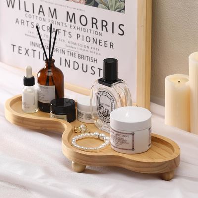 202407 Декоративная деревянная подножка Нерегулярный деревянный пьедестал для домашнего убранства