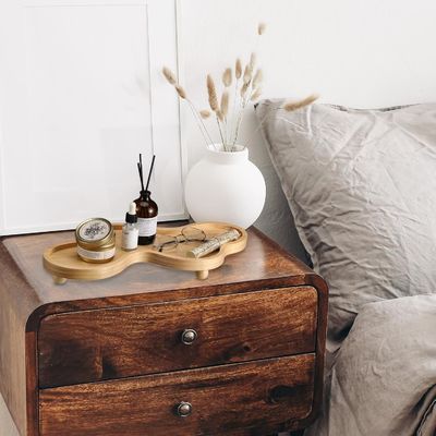 202407 Декоративная деревянная подножка Нерегулярный деревянный пьедестал для домашнего убранства