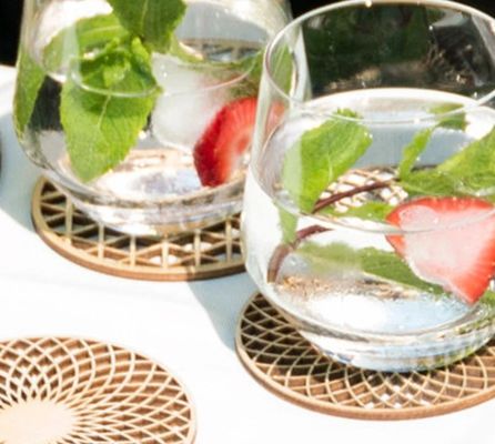 Деревянные подставки для столовых украшений аксессуары Тип ковриков Подмостки для индивидуальных подарков