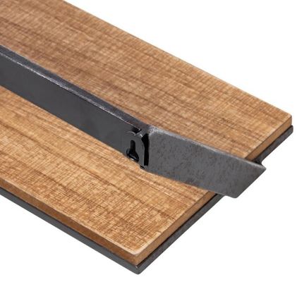 Настройка дома с индивидуальным логотипом набор из 3 черных/природных деревянных стенных полок висящие витрины