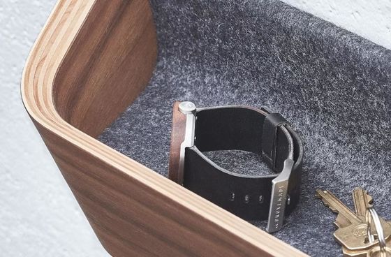 Современный декоративный акация деревянный почтовый организатор вешалка Поставка для хранения Деревянный ключик