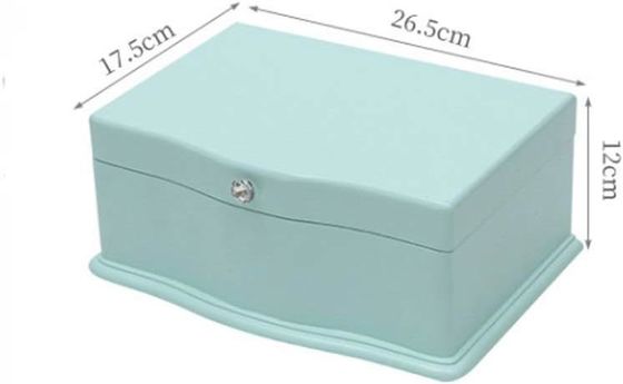 TIMBER Latest Портативная мода Большой вместимости Деревянная музыкальная ювелирная коробка для подарочного пакета