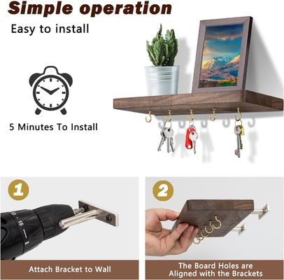 Бесплатная установка домашнего клавиатурного стойки с большим количеством крючков