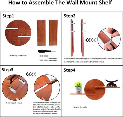 Нескладные стеллажи круглые декоративные дисплеи стенные полки висячие полки большое количество