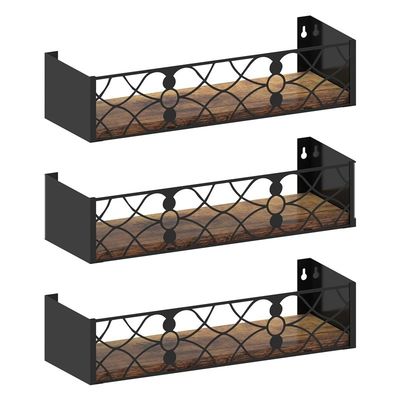 Нескладные стойки 202406 Рустические декоративные стенные полки для гостиной