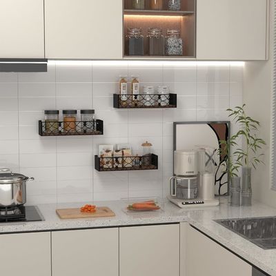 Нескладные стойки 202406 Рустические декоративные стенные полки для гостиной