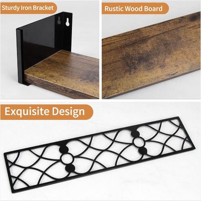 Нескладные стойки 202406 Рустические декоративные стенные полки для гостиной